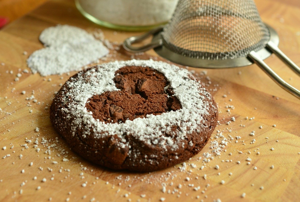 Biscuits aux raisins recouverts de chocolat